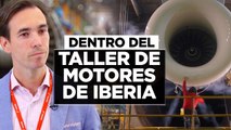 ¿Cómo se realiza el mantenimiento a los motores de un avión?