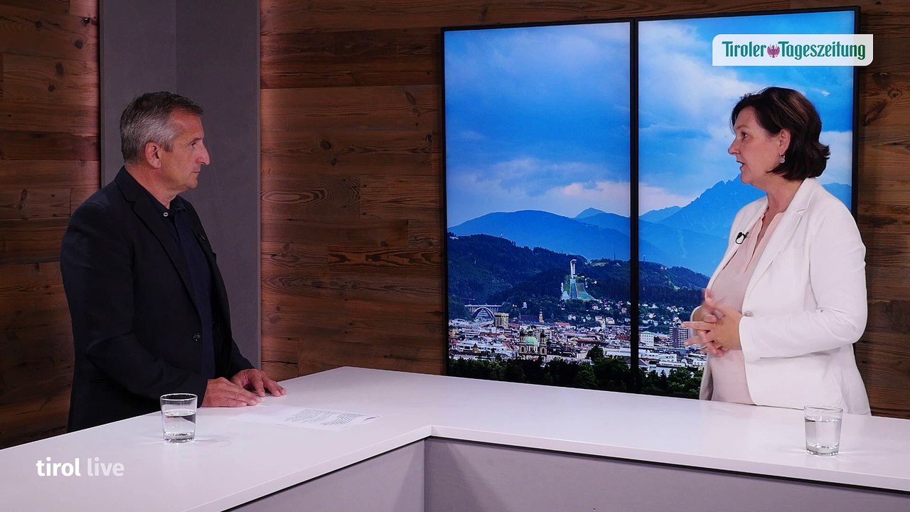 Andrea Haselwanter-Schneider in „Tirol Live”