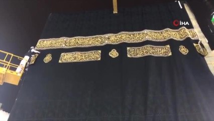 Kabe örtüsü değiştirilme işlemi 30 Temmuz'a (1 Muharrem) alındı
