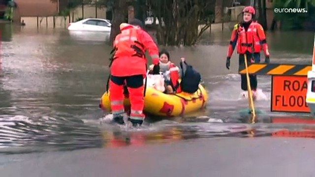 Sydney a braços com inundações devastadoras