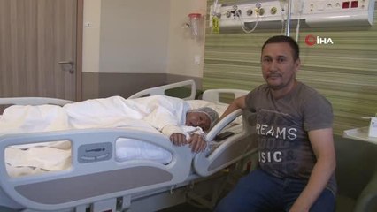 Komşusu tarafından havada yakalanan Zehra'dan teşekkür