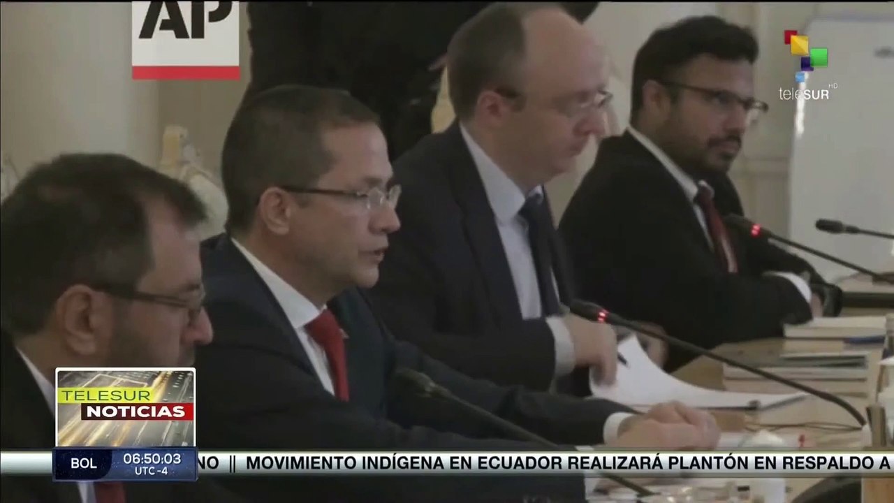 Canciller Carlos Faría agradece a Rusia su apoyo en temas de política