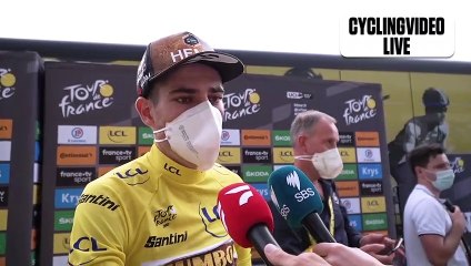 Wout van Aert Breaks Down Stage 3 Sprint | Tour de France 2022