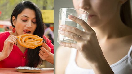 मीठा खाने के बाद पानी पीने से क्या होता है| मीठा खाने के बाद पानी पीना चाहिए या नहीं |Boldsky*Health
