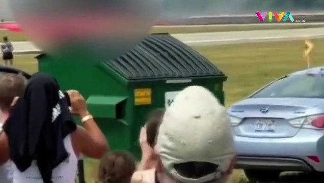 TRAGIS! Kecelakaan Pertunjukan Udara di AS, Satu Orang Tewas