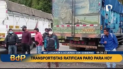 CTU ratifica que paro de transportistas será acatado al 85% en Lima y Callao