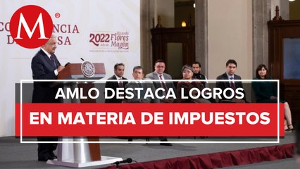 AMLO celebra el 25 aniversario del SAT; “se terminó con la práctica de la evasión fiscal”, reitera