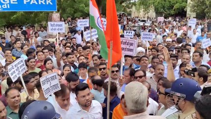 कोटा के इटावा में किया हनुमान चालीसा का पाठ, बूंदी शहर में निकाला मौन जुलूस
