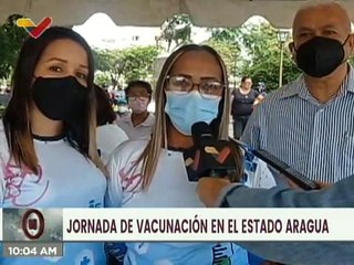 Aragua | Realizan jornada de vacunación contra la COVID-19 en 18 municipios de la entidad