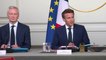 "Vous aurez d’abord à tenir", lance Emmanuel Macron au nouveau gouvernement