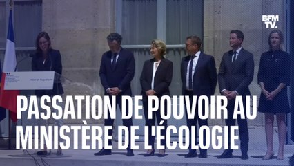 Download Video: Remaniement: la passation de pouvoir au ministère de la Transition écologique en intégralité