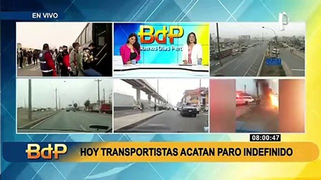Paro de transporte: usuarios reportan demora de buses y alza de pasajes en Puente Nuevo