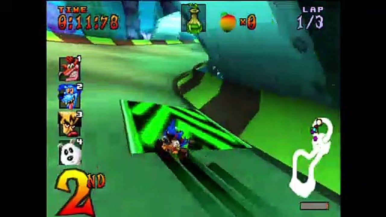 [PS1] Crash Team Racing Gameplay - Roo's Tubes