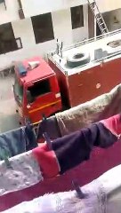 SriGanganagar रिदि्ध सिदि्ध कॉलोनी में लगी आग, मची खलबली