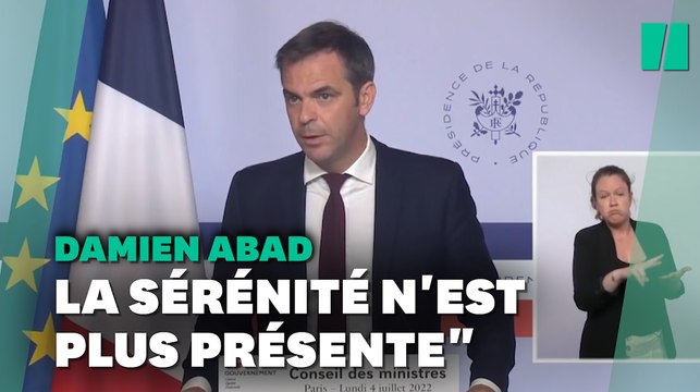 Les explications de Véran sur l'éviction de Damien Abad du gouvernement