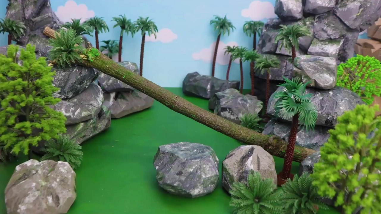 Paw Patrol Movie  - Paw Patrol in Jurassic World and dinosaur Toy story Stop Motion toys