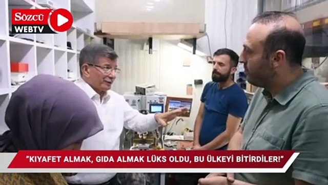 Esnaf böyle dert yandı: Kıyafet almak, gıda almak lüks oldu. Bu ülkeyi bitirdiler!