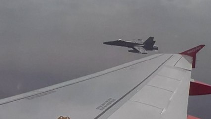 Un vol EasyJet escorté par un F18 espagnol après le canular d’un passager