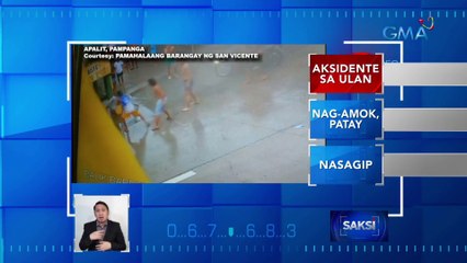 2 bata, patay nang makuryente habang naglalaro sa ulan | Saksi