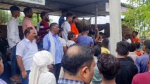 उदयपुर मर्डर का विरोध, पैदल मार्च निकालकर किए हनुमान चालीसा के पाठ -VIDEO