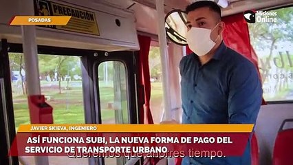 Así funciona SUBI, la nueva forma de pago del servicio de transporte urbano