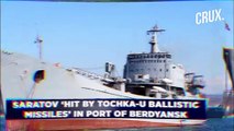 Russia Confirms Its Ship Was Hit By Kyiv’s Tochka-U l Putin’s Navy Sinks Own Ship In Latest Disaster