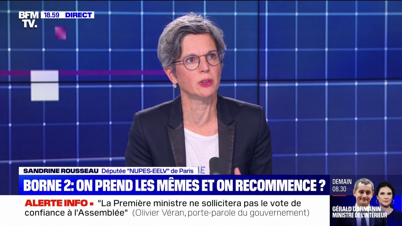 Gérald Darmanin ministre des Outre-mer: Sandrine Rousseau dénonce une reprise en main "par l'autoritarisme"