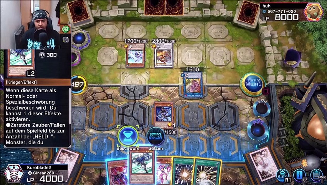Yugioh Master Duel 8 Rang -Match Helden deck