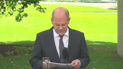 Almanya Başbakanı Olaf Scholz: "Enflasyonda tarihi bir zorlukla karşı karşıyayız"