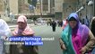 1e rite du hajj: circumambulation autour de la Kaaba de La Mecque