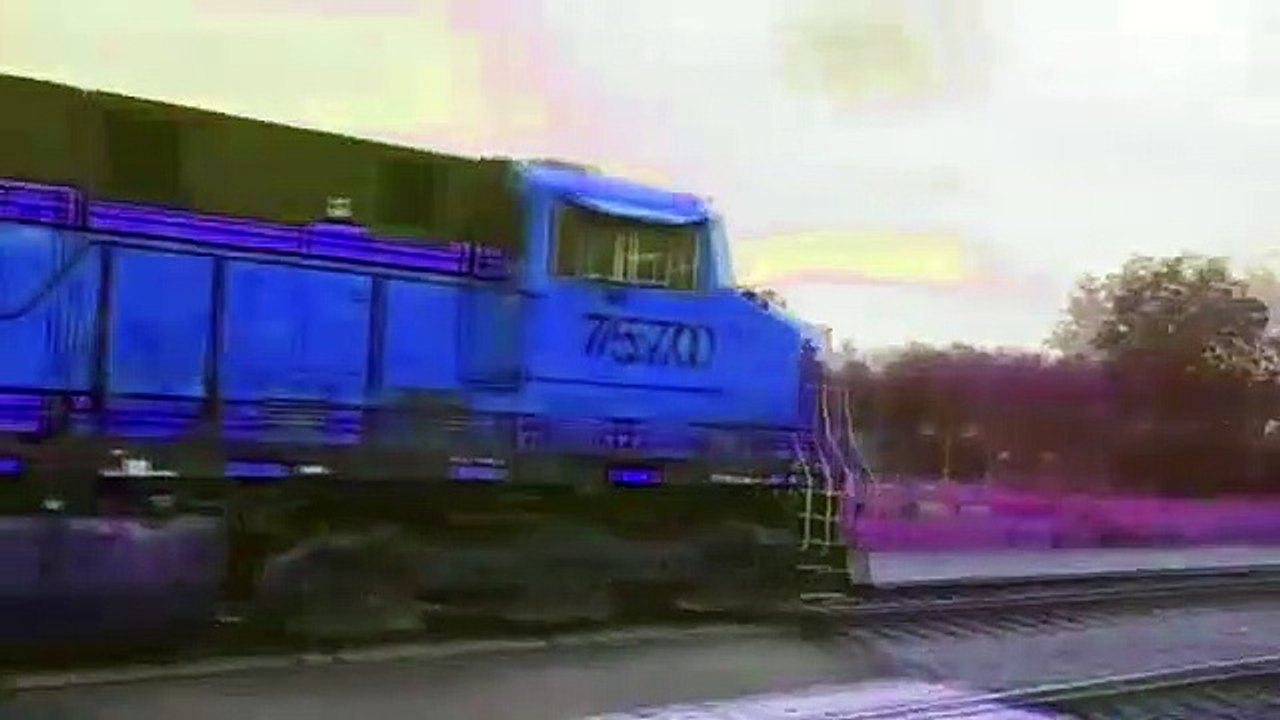 BNSF 7570 has a Sparta Passion Remix