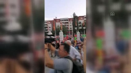 Kuzey Makedonya'da "Fransa'nın Avrupa entegrasyonu önerisi" protesto edildi (2)