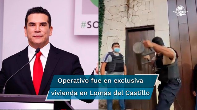 Fiscalía de Campeche catea propiedad de “Alito” Moreno, dirigente del PRI