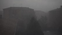 Maltempo a Bologna: bomba d'acqua in Bolognina. Il video