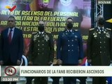 Funcionarios de la FANB en el edo. Bolívar recibieron ascensos