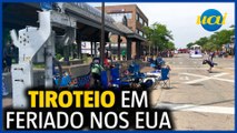 Tiroteio em desfile de 4 de Julho deixa feridos nos EUA