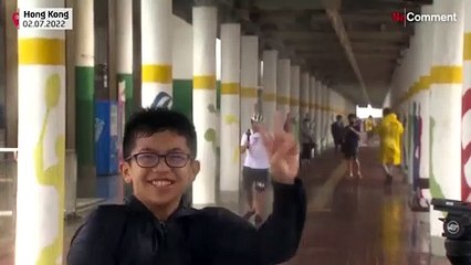 طوفان چابا هنگ کنگ را در نوردید