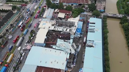 GUANGZHOU - Çin'de şiddetli fırtına