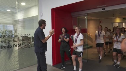 Las campeonas de Europa visitan AS