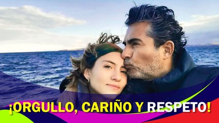 Raúl Araiza admira a su hija Camila por gritar su amor por otra mujer
