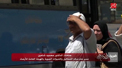 سبب ارتفاع درجات الحرارة وتوقعات الأيام القادمة حتى العيد.. د. محمود شاهين مدير مركز التحاليل والتنبؤات الجوية يكشف التفاصيل