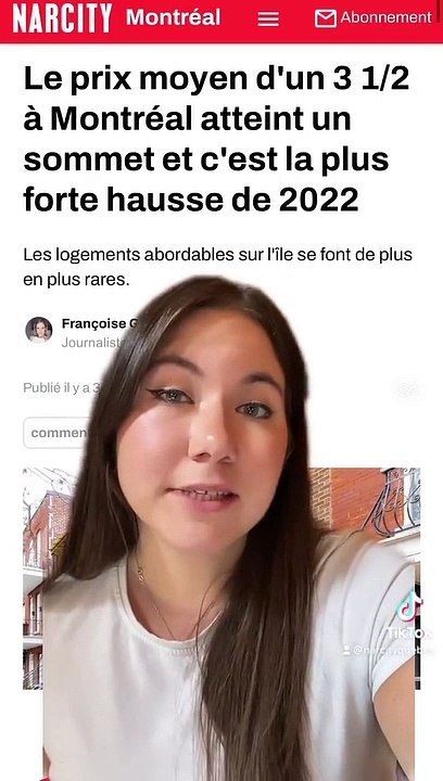 Le prix moyen d'un 3 1/2 à Montréal atteint un sommet