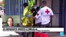 23 migrants morts à Melilla :  nouveau bilan des autorités marocaines après les heurts