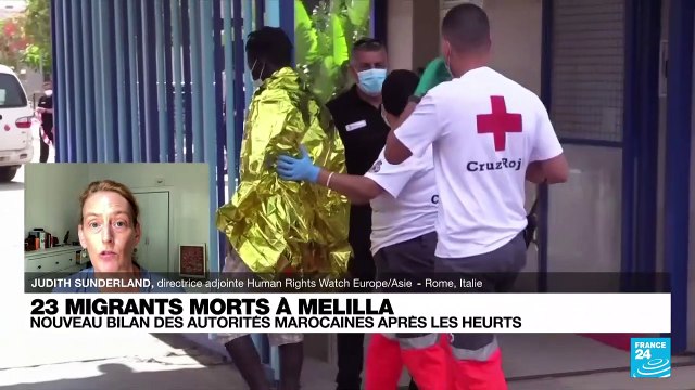 23 migrants morts à Melilla : nouveau bilan des autorités marocaines après les heurts