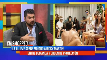 Ricky Martin entre demanda y orden de protección
