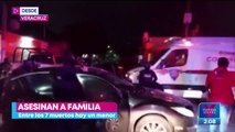 Asesinan a familia de siete integrantes en Veracruz
