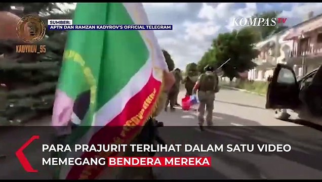 Pasukan Chechnya Teriakan Takbir Saat Menang Perang di Lysychansk, Ukraina