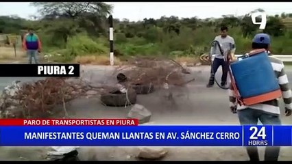 Paro indefinido de transportes: así se vivió el primer día de huelga en varias zonas del país