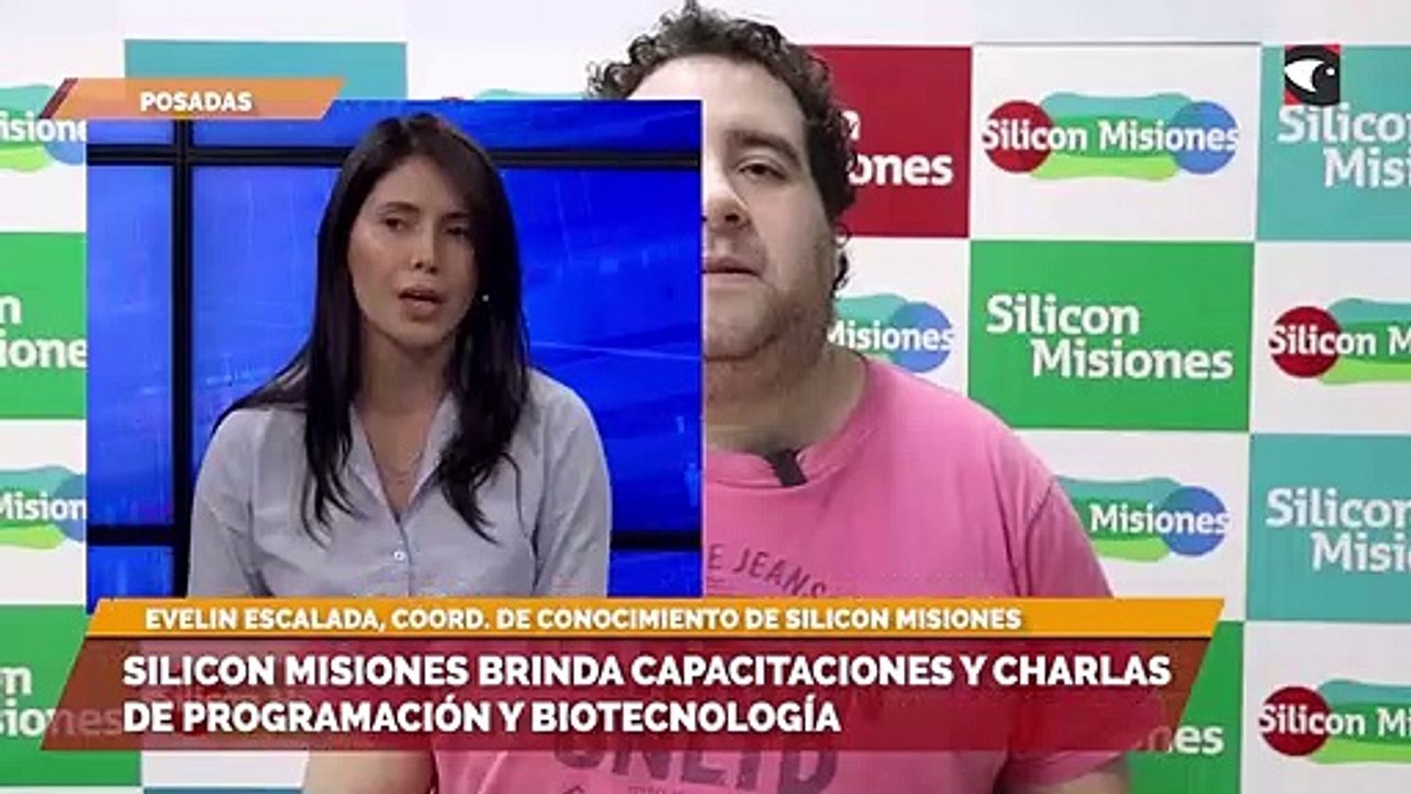 Silicon Misiones brinda capacitaciones y charlas de programación y biotecnología