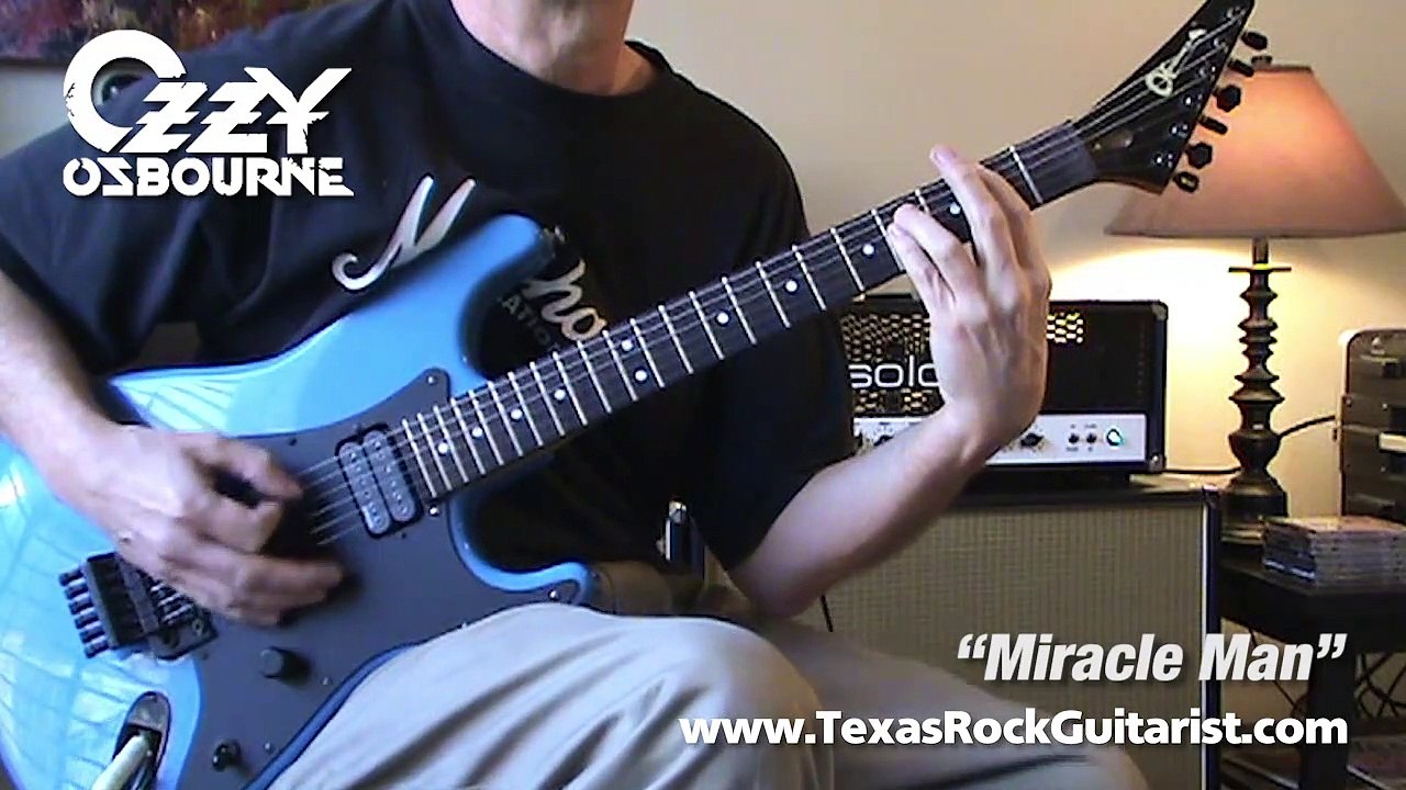 Ozzy Osbourne - Miracle Man (Rhythm Cover)